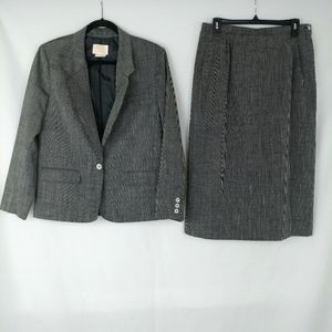 Country Sophisticates Black and White suit Set